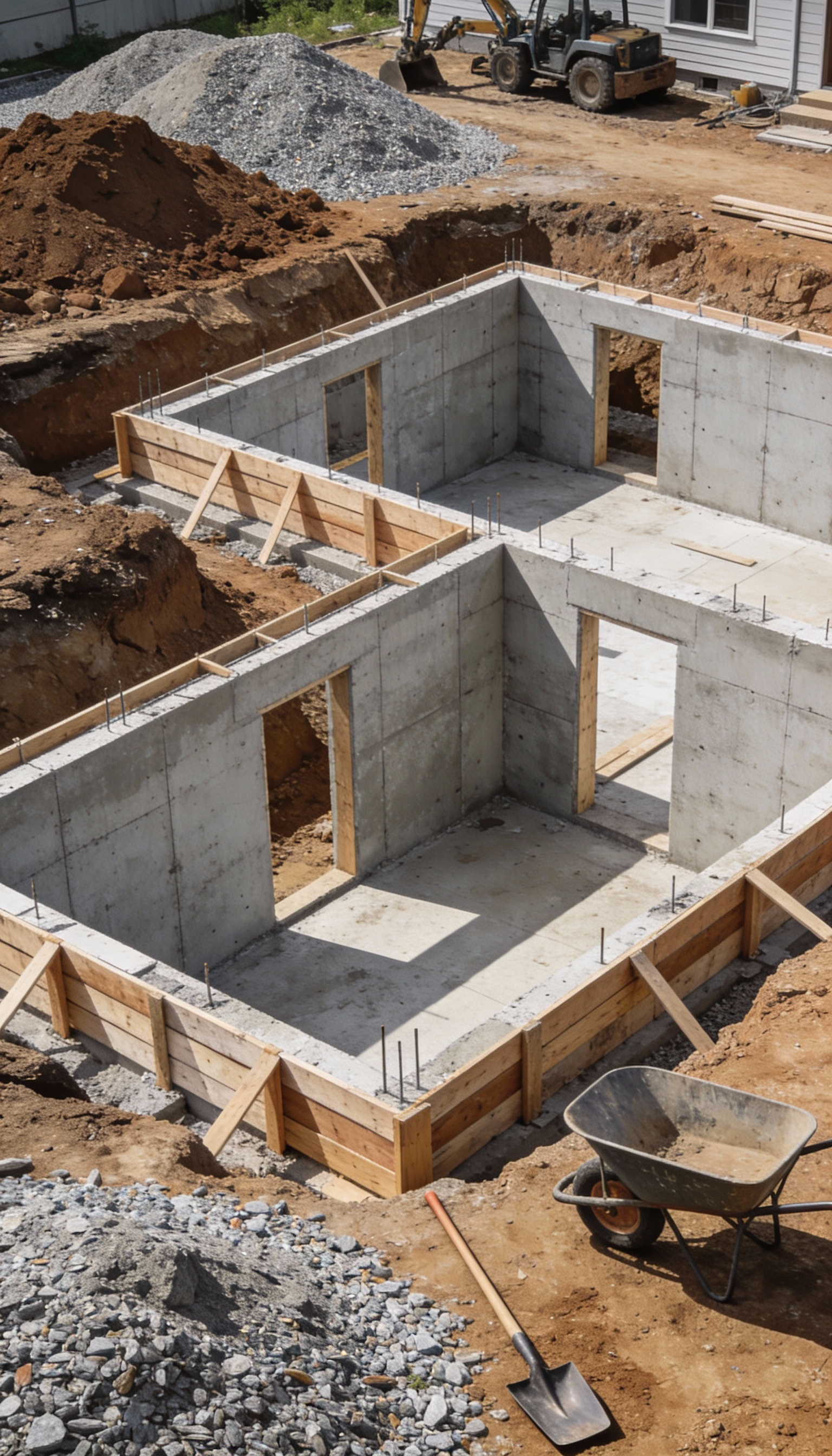 Fundamenty budowa Skoczów